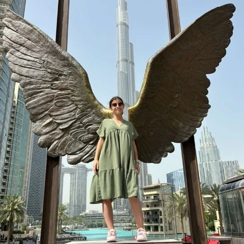 Lucile à Dubaï