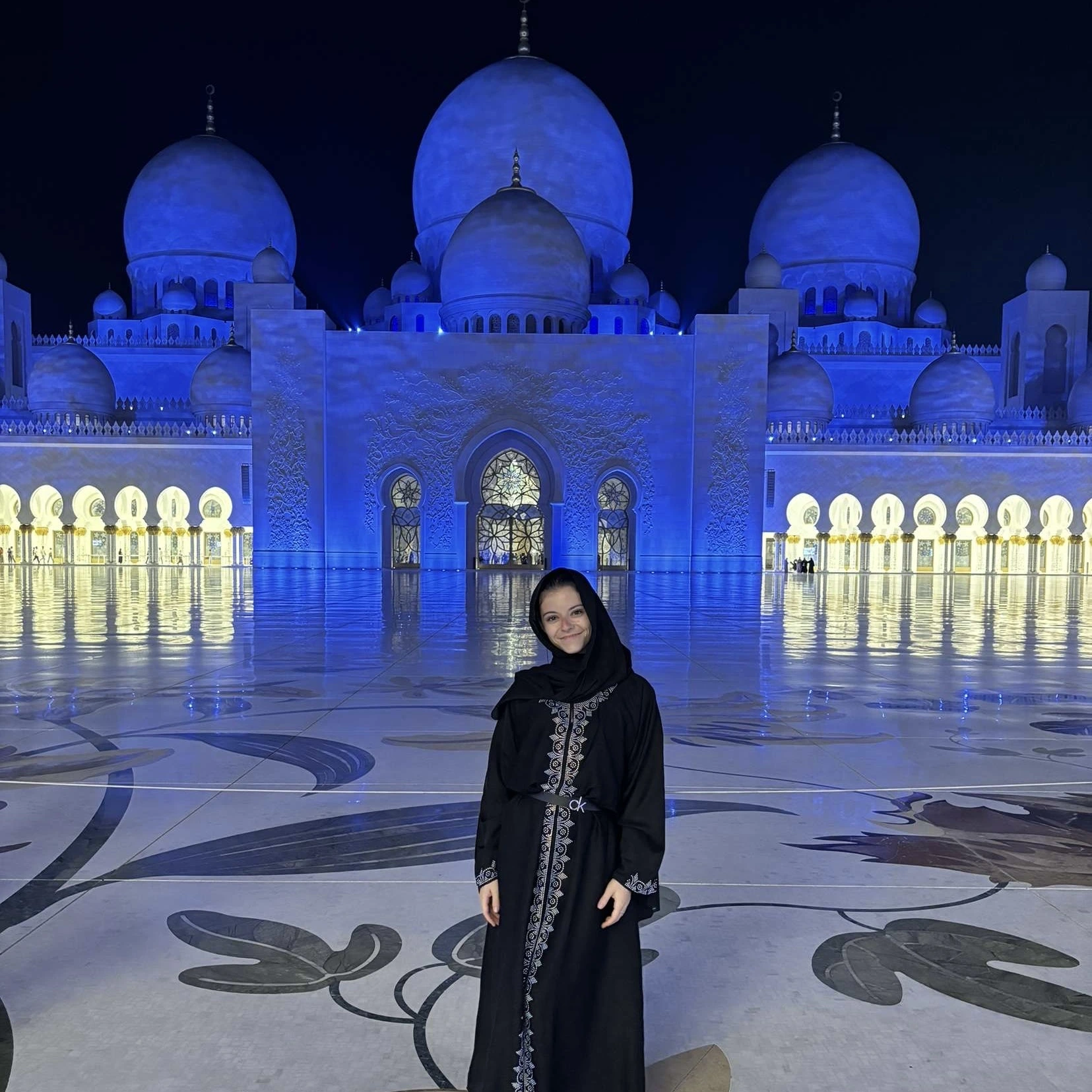 Lucile à Abu Dabi